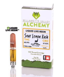 WVA - Liquid Live Resin Cart 1g - Sour Lemon Kush 1:1