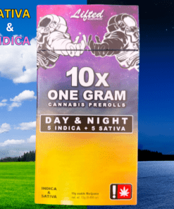 Lifted NW Pre-Roll 10 Pack - Day and Night - Momo Milk/31 Flavors