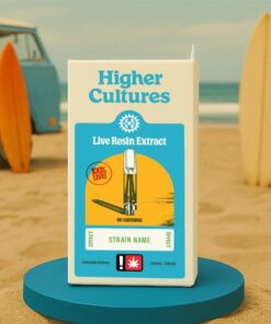 Higher Cultures - Island Rose Live Resin 1g Cartridge