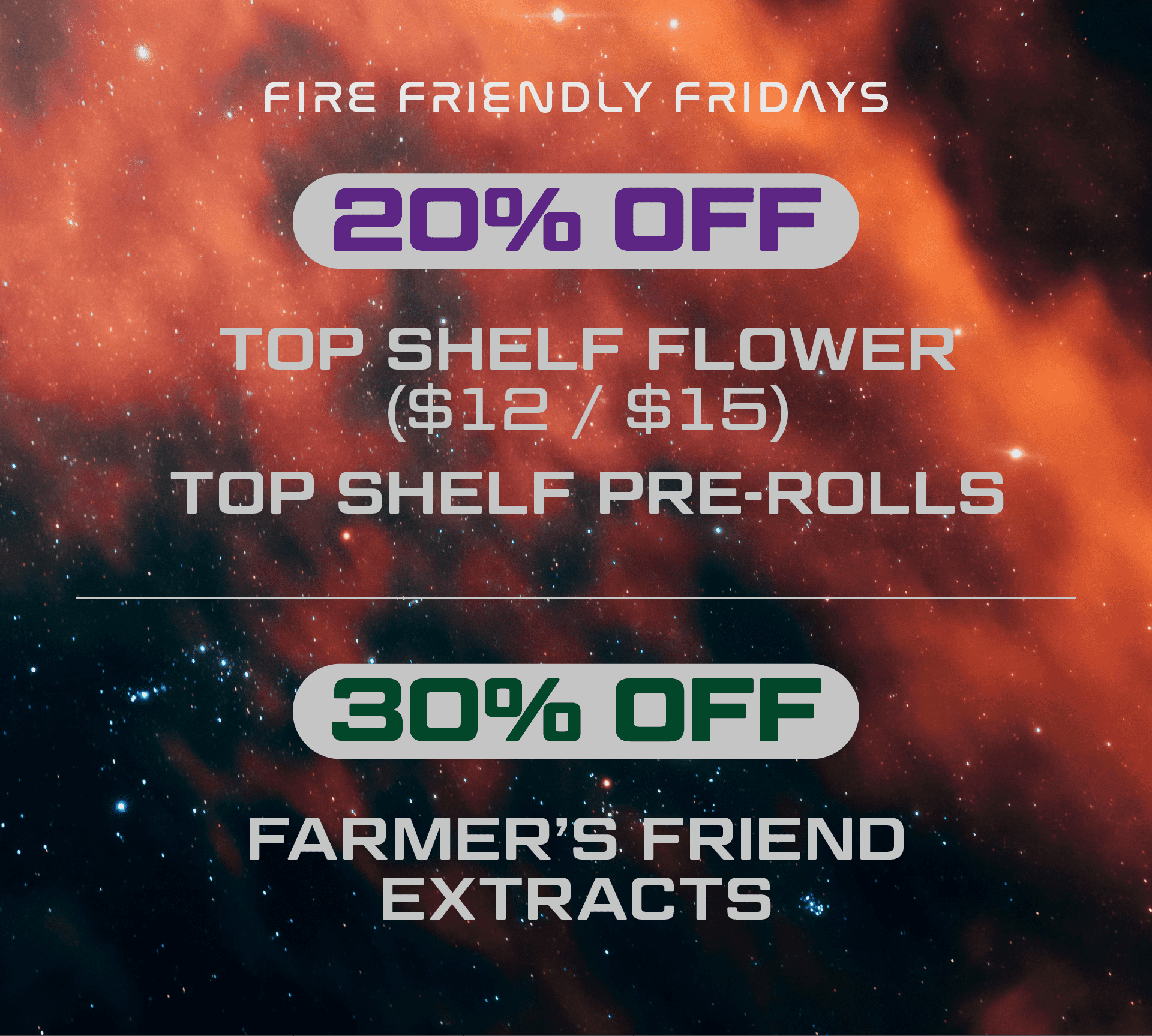 Fire Friendly Fridays