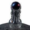 SirEEL - 4" Iridized Spaceman Pipe, Smokey