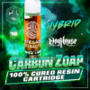 White Label Extracts 1g Cured Resin Cartridge - Carbon Zoap