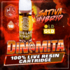 White Label Extracts 1g Live Resin Cartridge - Din@m!ta