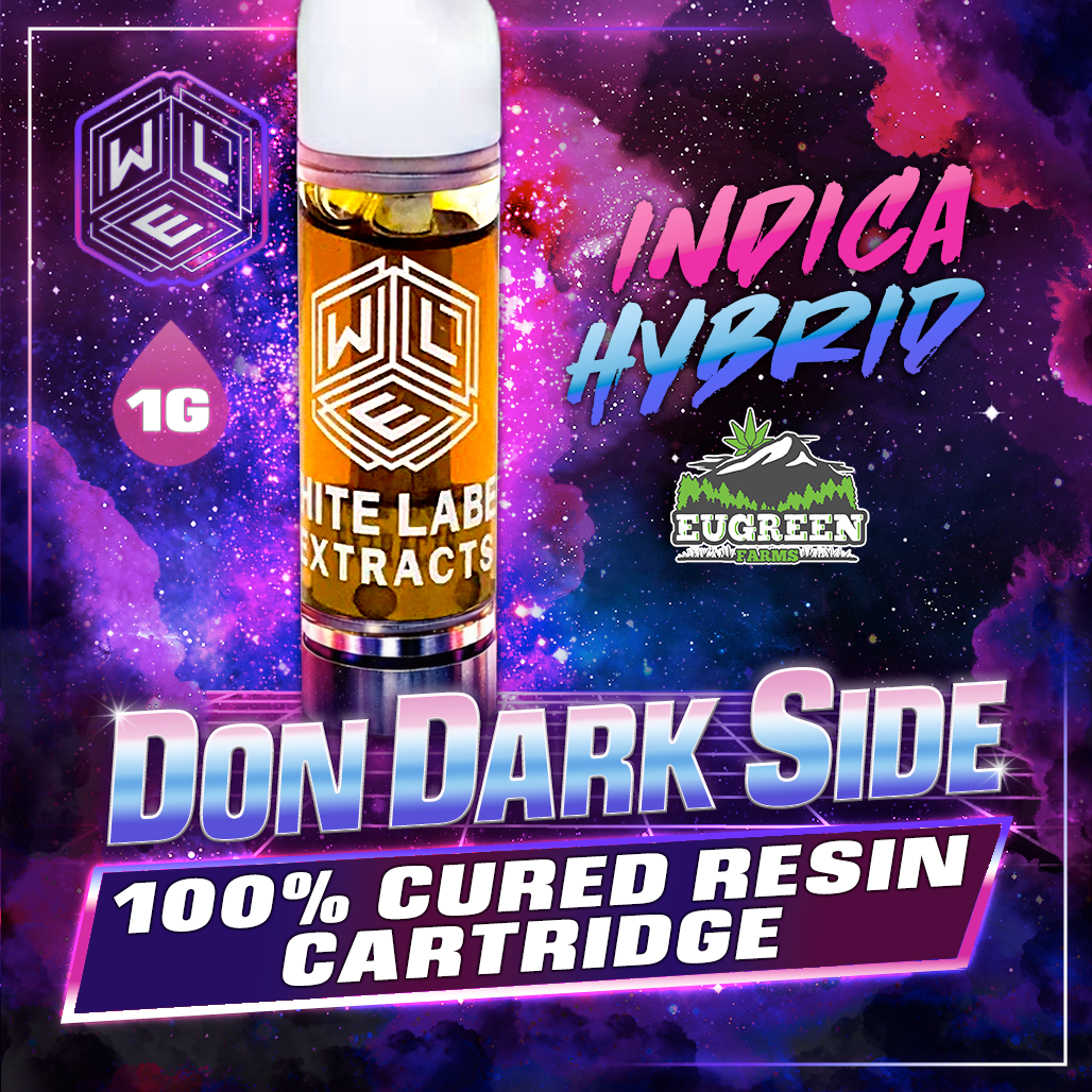 White Label Extracts 1g Cured Resin Cartridge - Don Dark Side