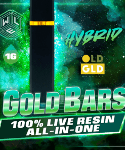 White Label Extracts 1g AIO - Gold Bars