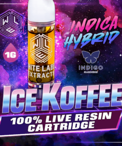 White Label Extracts 1g Live Resin Cartridge - Ice Koffee