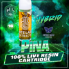 White Label Extracts 1g Live Resin Cartridge - Pina