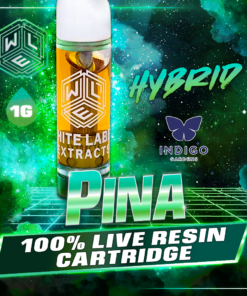 White Label Extracts 1g Live Resin Cartridge - Pina