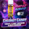White Label Extracts 1g Cured Resin Cartridge - Coconut Candy