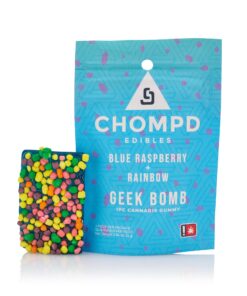 Chomped Geek Bomb - Blue Raspberry
