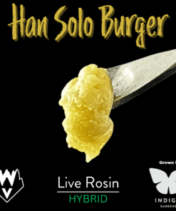 WVA - 1g Live Rosin - H@n Solo Burger