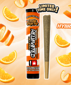 Hellavated 0.75g Infused Pre-Roll - Orange Cream Pop