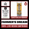 White Label Extracts 1g Live Resin Cartridge - Farmer's Dream