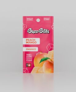 Buzz Bite Single Gummy - Peach Mango Enhanced