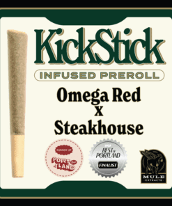 Mule Extracts Infused Pre Roll - Omega Red x Steakhouse