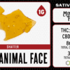 White Label Extracts - Blue Animal Face Shatter