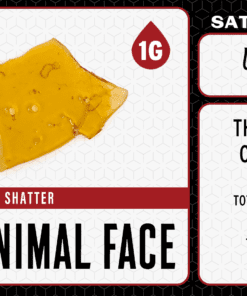 White Label Extracts - Blue Animal Face Shatter