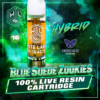 White Label Extracts 1g Live Resin Cartridge - Blue Suede Zookies