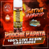 White Label Extracts 1g Live Resin Cartridge - Poochie Papaya