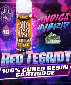 White Label Extracts 1g Cured Resin Cartridge - Red Tegridy