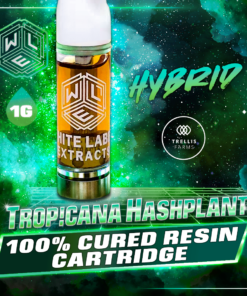 White Label Extracts 1g Cured Resin Cartridge - Topicanna Hashplant