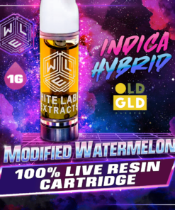 White Label Extracts 1g Live Resin Cartridge - Modified Watermelon