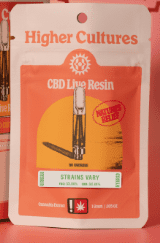 Higher Cultures - Dragon Hawk CBD Live Resin 1g Cartridge