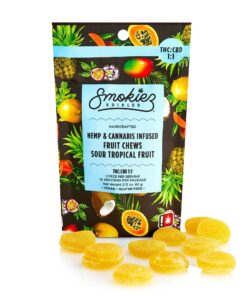 Smokiez - Sour Tropical 100mg THC/CBD Gummies