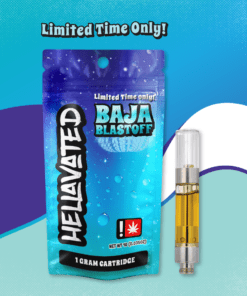 Hellavated 1g Cartridge - Baja Blastoff