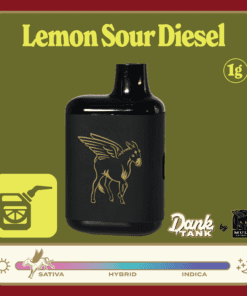 Mule Extracts 1g LR AIO Vape - Lemon Sour Diesel