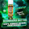White Label Extracts 1g Cured Resin Cartridge - Bernihana Butter
