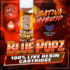 White Label Extracts 1g Live Resin Cartridge - Blue Popz
