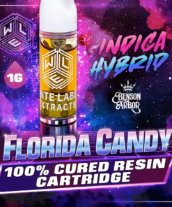 White Label Extracts 1g Cured Resin Cartridge - Florida Candy