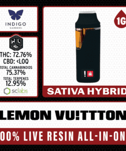 White Label Extracts 1g AIO - Lemon Vuitton