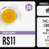 White Label Extracts 2G Sugar Sauce - RS11