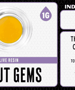 White Label Extracts Live Resin Sugar Sauce - Uncut Gems