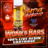 White Label Extracts 1g Live Resin Cartridge - Wonk@ Bars