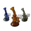 6.5" Crystal Glass Heavy Fumed Bubble Rig
