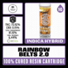 White Label Extracts 1g Cured Resin Cartridge - Rainbow Belts 2.0