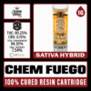 White Label Extracts 1g Cured Resin Cartridge - Chem Fuego