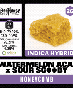 White Label Extracts 2G Honeycomb - Watermelon Acai x Sour Sc**by