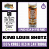 White Label Extracts 1g Cured Resin Cartridge - King Louie Shotz