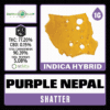 White Label Extracts - Purple Nepal Shatter