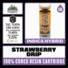 White Label Extracts 1g Cured Resin Cartridge - Strawberry Drip