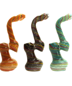 $35 7" Premium Glass Bubbler - Assorted Designs