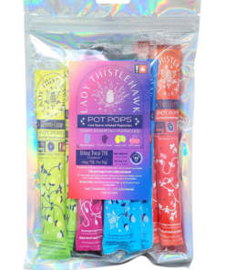 Weed Babes - 10mg Pot Pops Rosin Infused 8pk Variety