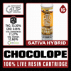 White Label Extracts 1g Live Resin Cartridge - Chocolope