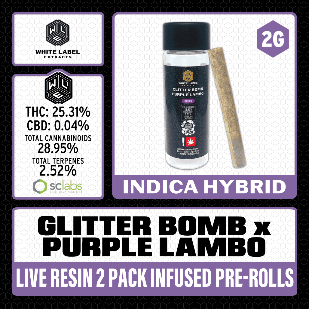 White Label Extracts: Wle – Glitter Bomb X Purple Lambo