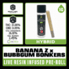 WLE Infused 1g Pre-Roll - Banana Z x Bubblegum Bonkers