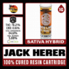 White Label Extracts 1g Cured Resin Cartridge - Jack Herer